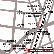 ケータイにアクセスマップを送信